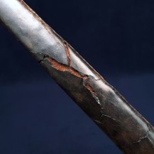 British WW1 1908 Pattern Cavalry Troopers Sword by Enfield, 1916 with Unusual Leather-Covered Steel Scabbard 21